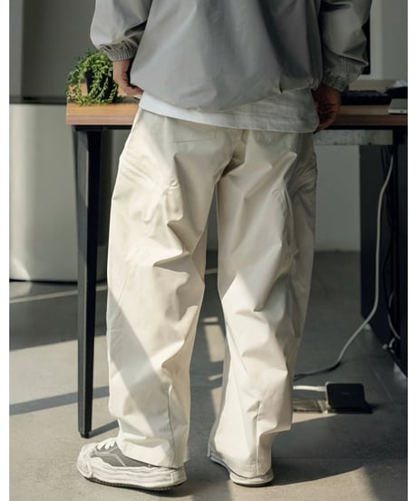 Wide Tapered Tech Cargo Pants / 3color