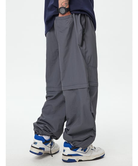LOOSE CONVERTIBLE PANTS / 2COLORS