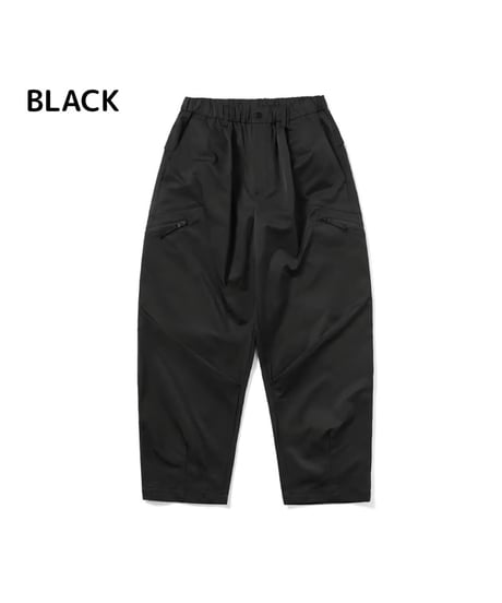 Wide Tapered Tech Cargo Pants / 3color