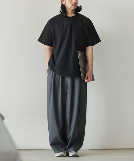 Drape Loose Easy Pants / 2color
