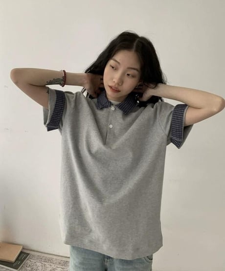 Retro Plaid Polo T-Shirt