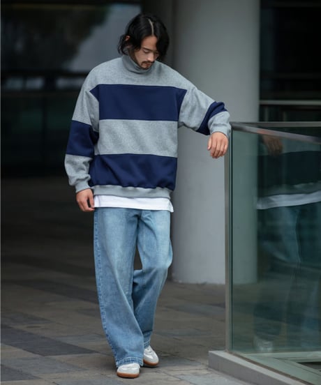 WIDE LEG STRAIGHT DENIM / 2COLORS