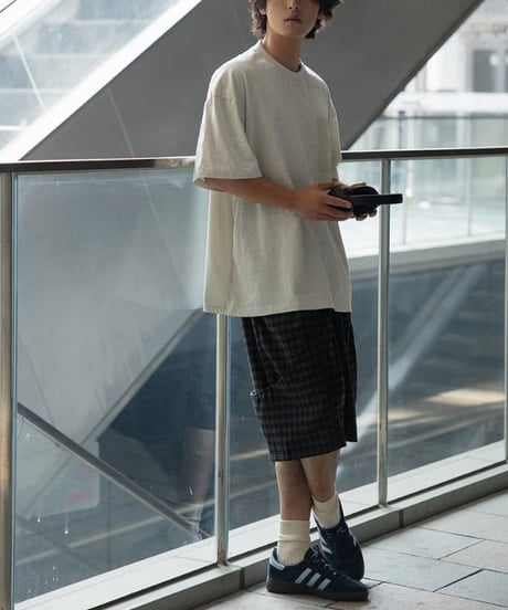 Separate Color Loose Silhouette T-shirt / 3color