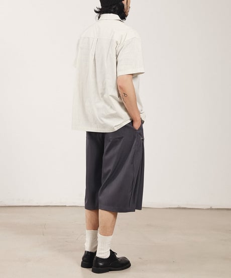 Sunflower Embro Clean Stripe Shirt  / 2color