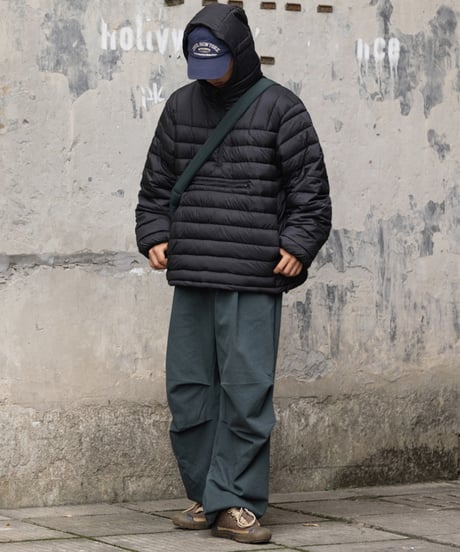 High-Neck Pullover Down Jacket