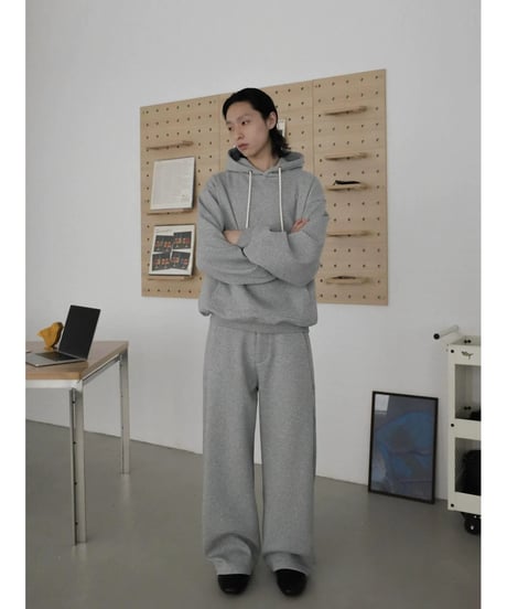 Heavyweight Draped Sweatpants / 2color