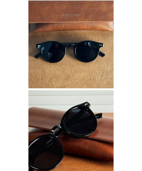 Classic Round Frame Sunglasses / 4color