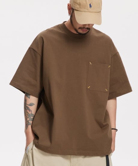 Utility Stitch Pocket Tee / 3colors