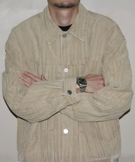 Vintage Corduroy Multi-Pocket Jacket