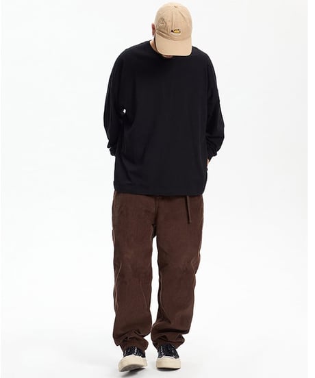 Drape Loose Clear Cutsew / 4color