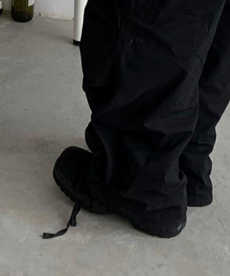 Draped Casual Paratrooper Pants