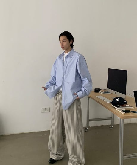 Versatile Striped Commuter Shirt