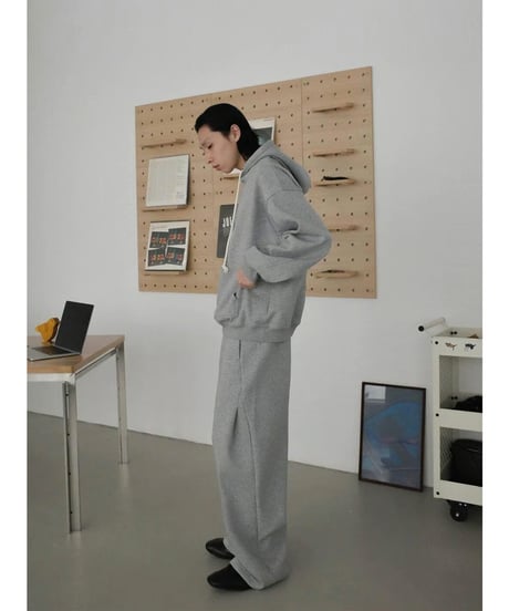 Heavyweight Draped Sweatpants / 2color