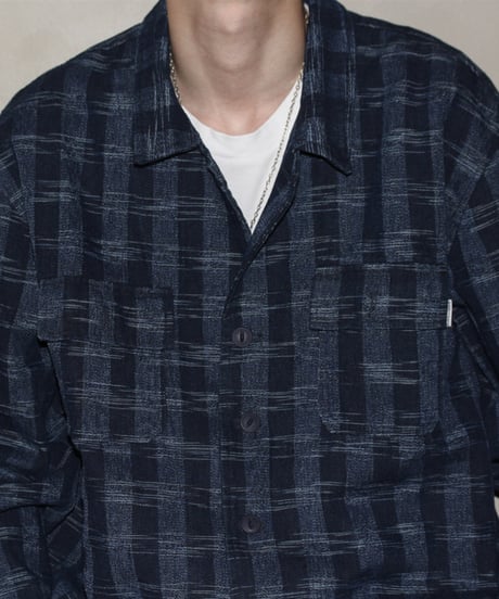 Vintage Plaid Relaxed Fit Shirt Jacket