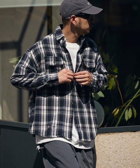 Retro Plaid Shirt Jacket
