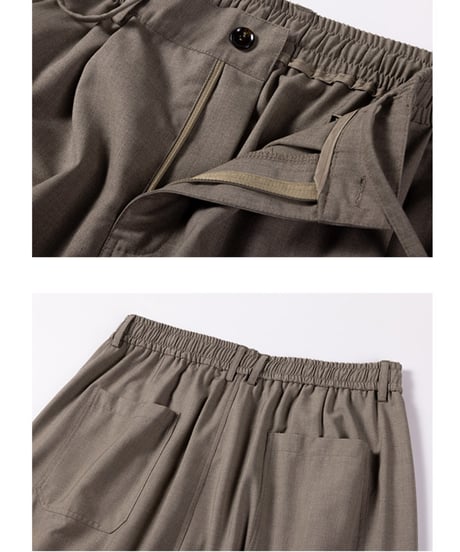 Relaxed Wide Easy Trousers / 2color