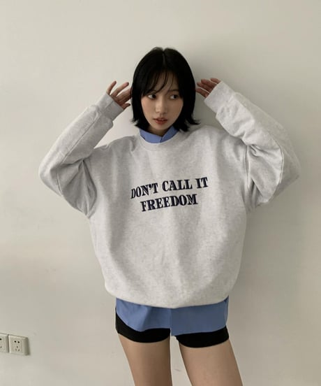 Retro Lettered Sweatshirt