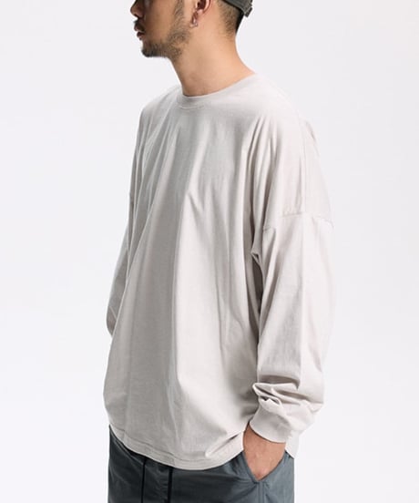 Drape Loose Clear Cutsew / 4color