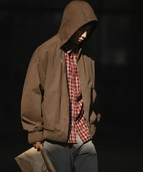 CANVAS COTTON ZIP JACKET