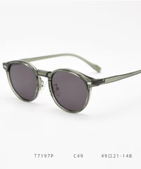 BOSTON CLEAR FRAME SUNGLASSES / 3COLORS