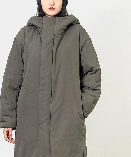 Thick Cotton Hooded Cort Jacket / 2color