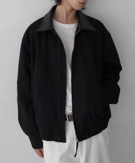 Retro Color Block Jacket / 2color