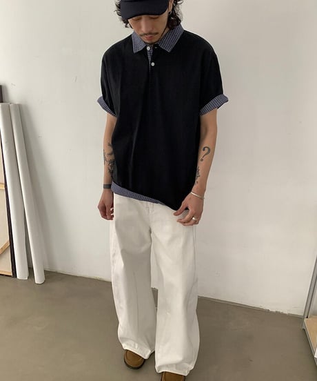 Retro Plaid Polo T-Shirt