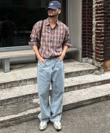 Vintage Check Relax Fit Shirt