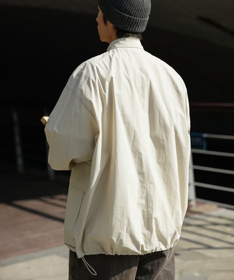 SNAP BUTTON MULTI-POCKET SHIRT / 2COLORS