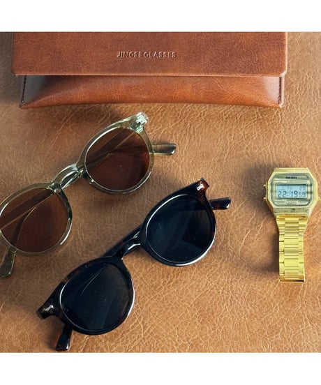 Classic Round Frame Sunglasses / 4color