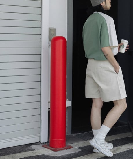 Clear Baker Wide Short Pants