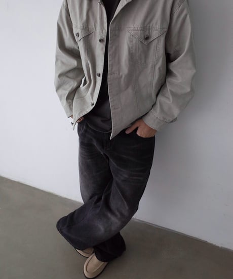 Loose Denim Jacket / 2color