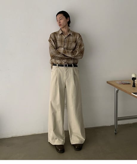 Retro Plaid Casual Shirt L/S
