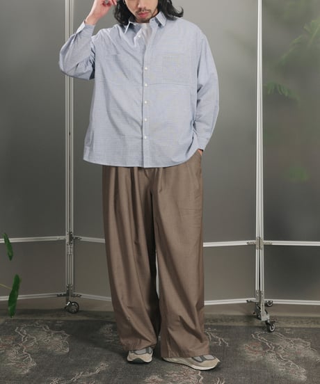 Relaxed Wide Easy Trousers / 2color