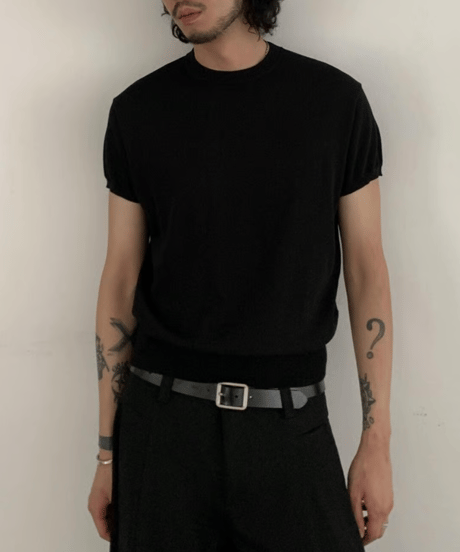 Retro Knitted Casual Tee