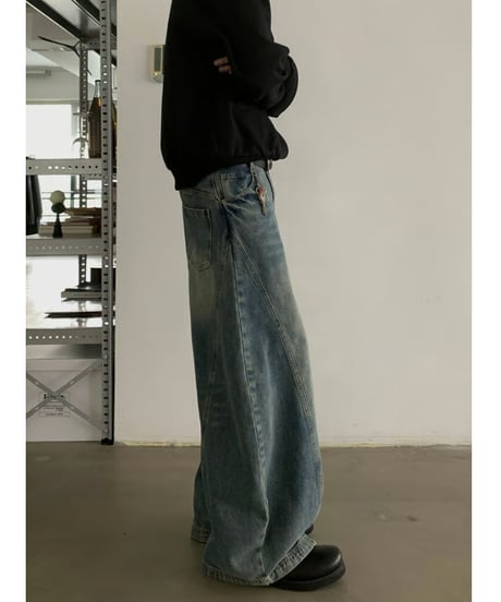 【在庫限り】Vintage Curved Knife Jeans