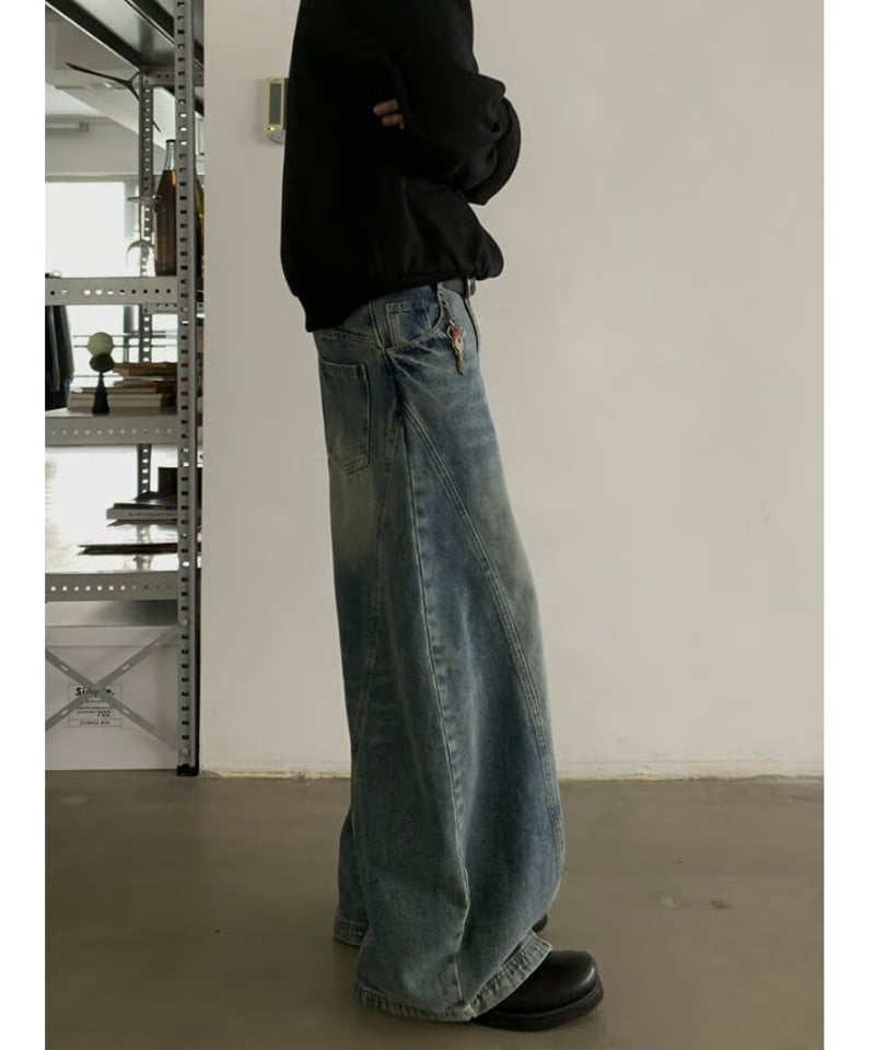 在庫限り】Vintage Curved Knife Jeans | keels