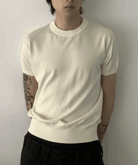 Retro Knitted Casual Tee