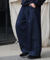 High Loose Easy Denim Pants