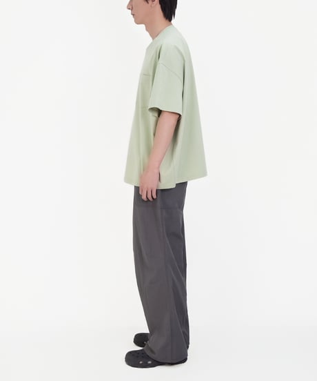 Oversized Minimal Pocket T-Shirt / 4color