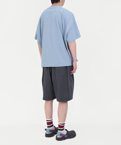 Oversized Minimal Pocket T-Shirt / 4color