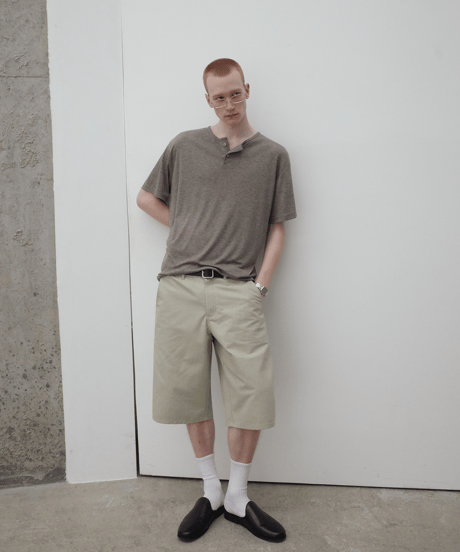 Minimal Wide Fit Cotton Shorts