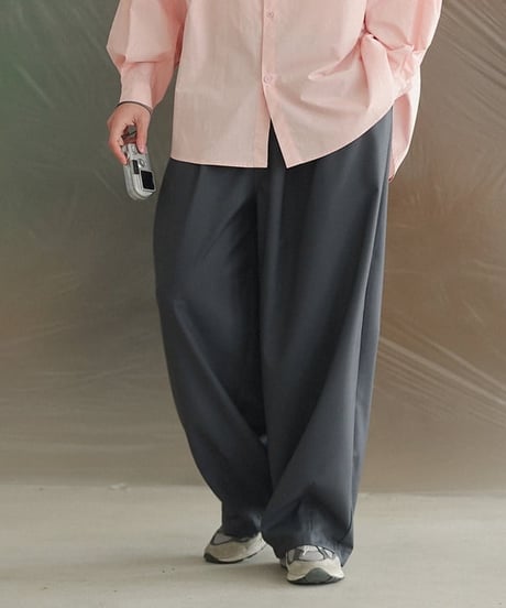 Drape Loose Easy Pants / 2color