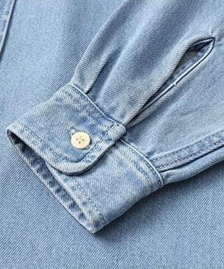 Retro Denim Shirt Jacket