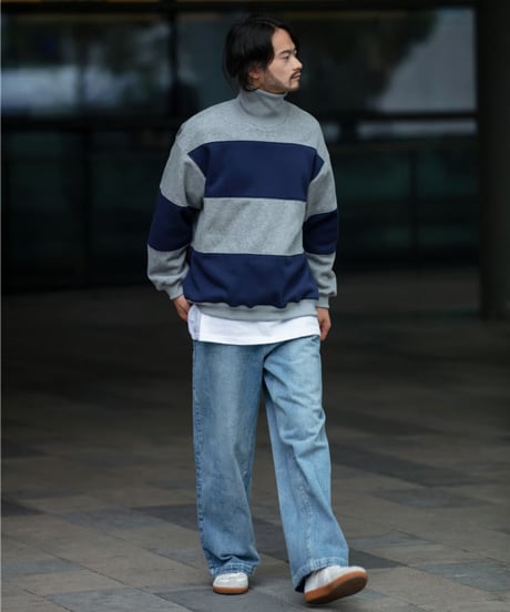 WIDE LEG STRAIGHT DENIM / 2COLORS