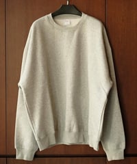Drop Shoulder Gray Sweatshirt