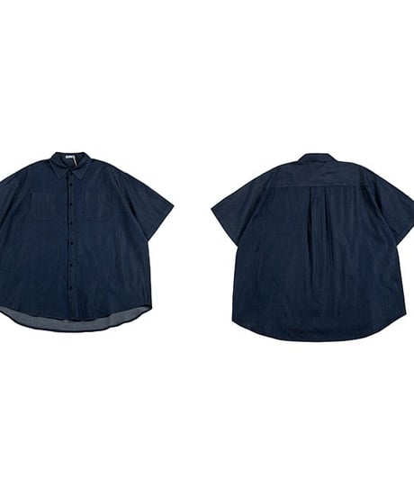 Regular Loose Light Denim Shirt