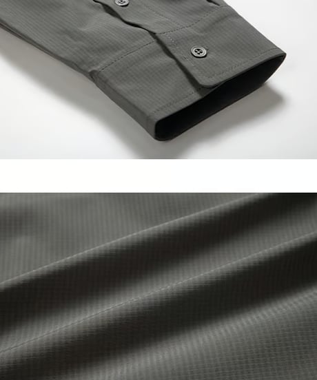 LOOSE OFF-SHOULDER WORK SHIRT/ 2COLORS