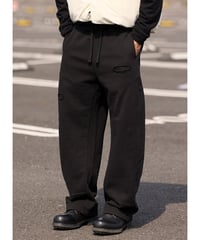 Damage Black Sweat Pants