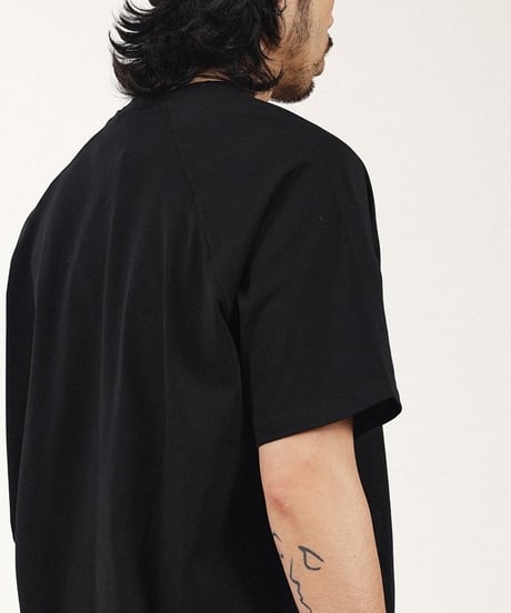 Clean Stitch Raglan Sleeve T-Shirt  / 2color